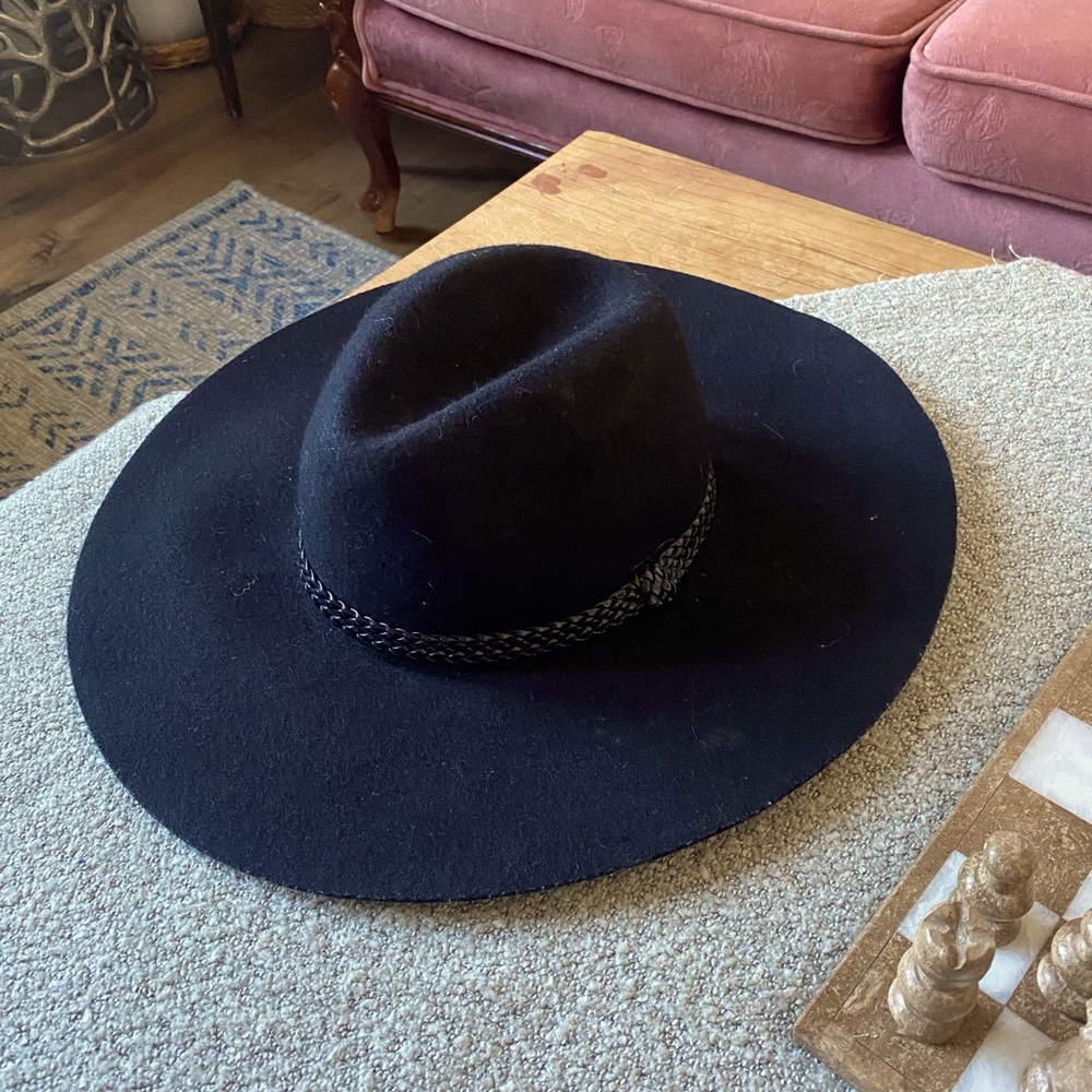 Black Boho Hat